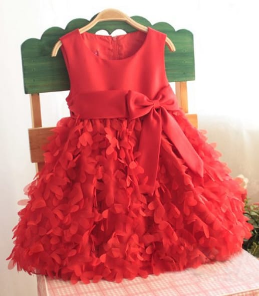 vestido de festa chapeuzinho vermelho infantil
