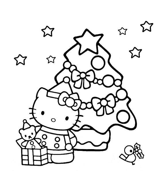 Desenhos de Natal para colorir e pintar - Blog Ana Giovanna