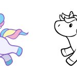 Imagem de unicornio para colorir