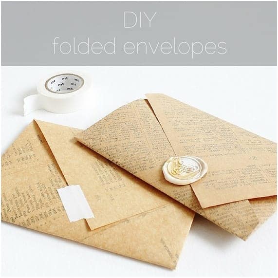 Como fazer envelopes diferentes de papel
