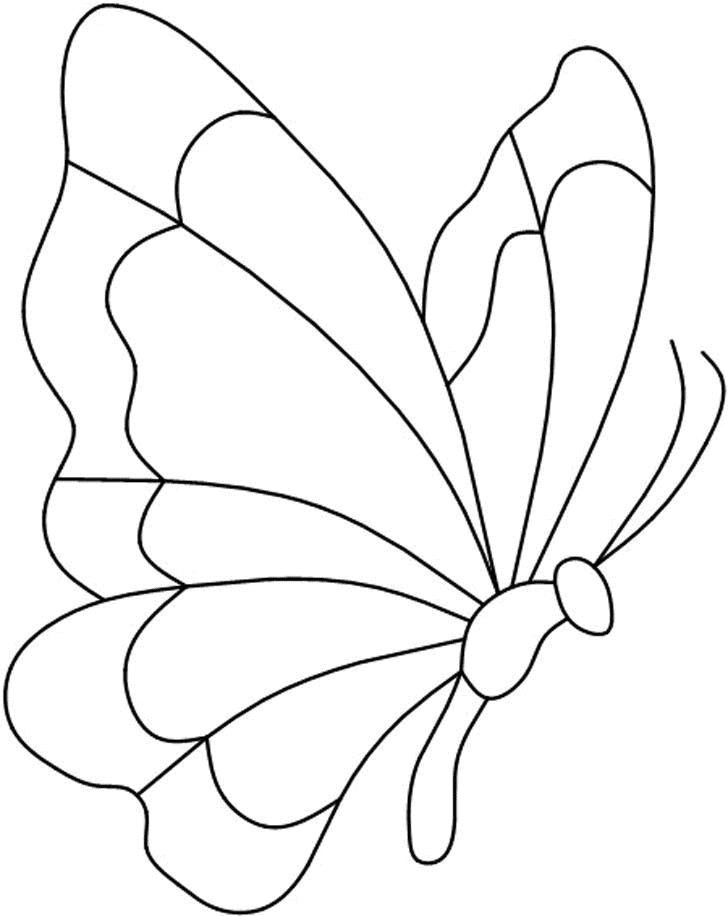 Moldes de borboletas de papel para decoração
