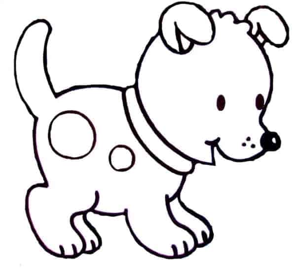 Desenhos de cachorro para colorir