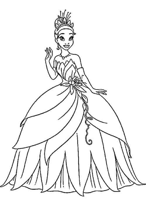 Desenhos de princesas para colorir - Página 2 de 2 - Blog Ana Giovanna