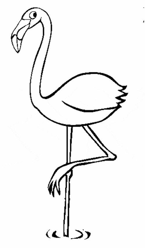 Moldes de Flamingo para Festa Tropical