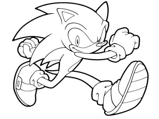 Desenhos para colorir do Sonic