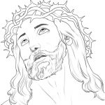 Imagens de Jesus para colorir