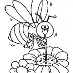 Desenhos de abelhas para colorir