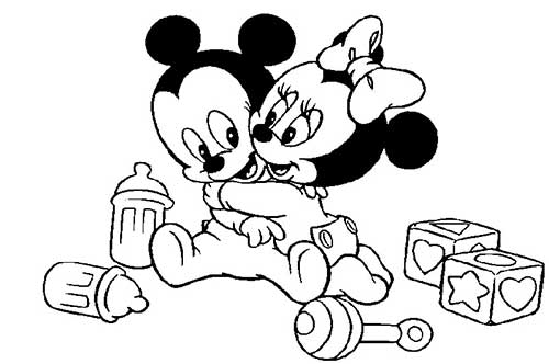 Mickey para colorir