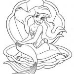 Desenhos da Ariel para Imprimir e Colorir