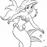 Desenhos da Ariel para Imprimir e Colorir