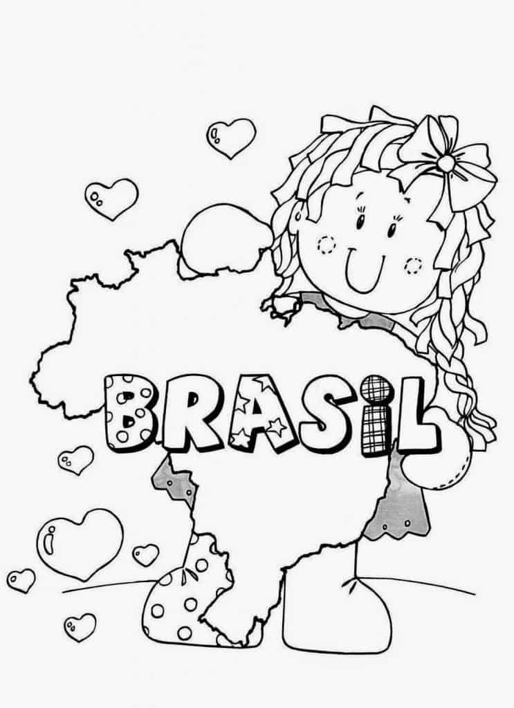 Mapa Do Brasil Para Colorir Blog Ana Giovanna 4026