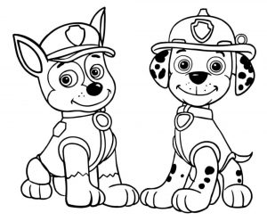 Desenhos patrulha canina para colorir, Patrulha canina para imprimir