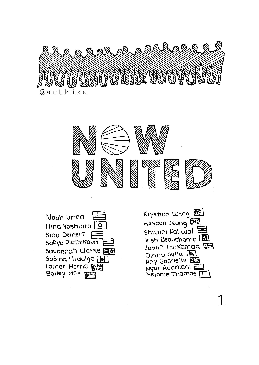 Now United para colorir