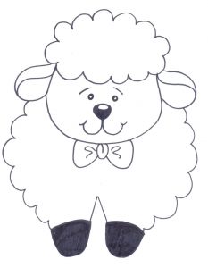 Desenhos de ovelha para colorir