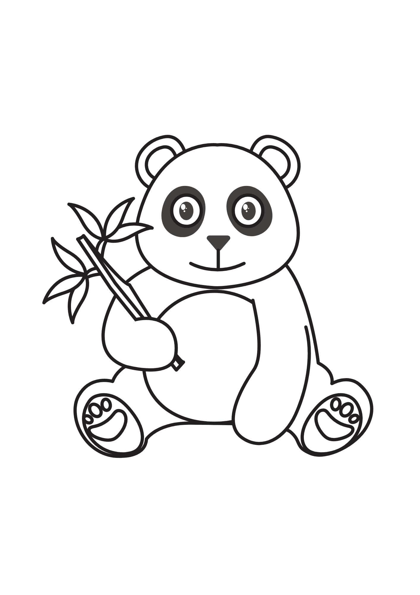50+ Desenhos para colorir de Panda - Pop Lembrancinhas
