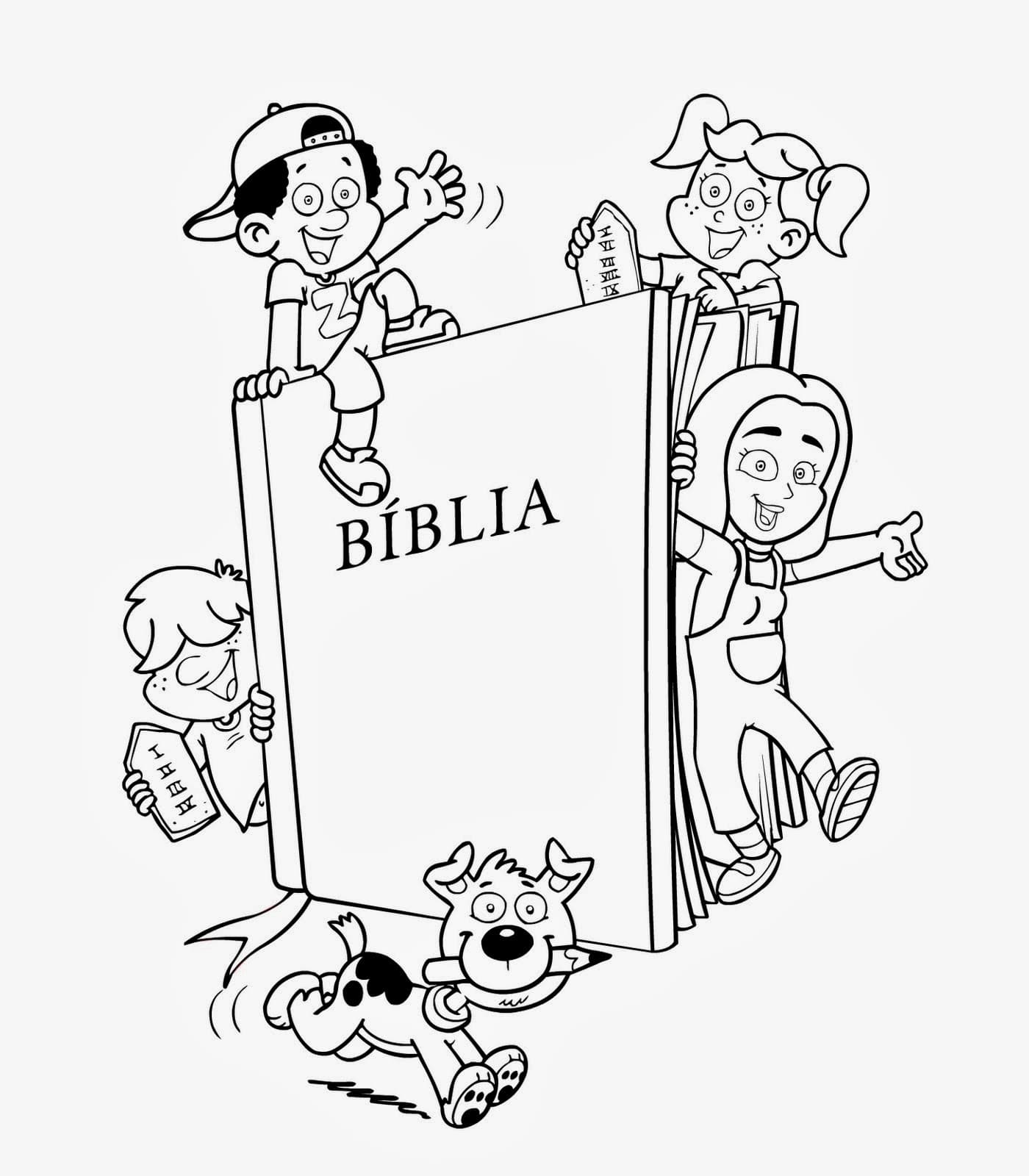 Atividades sobre a bíblia 