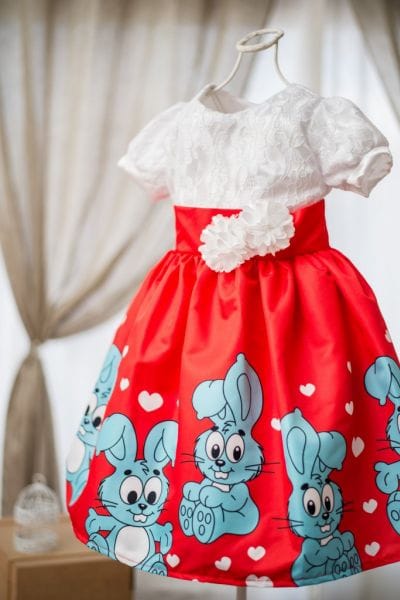 Vestido para Festa Infantil Mônica