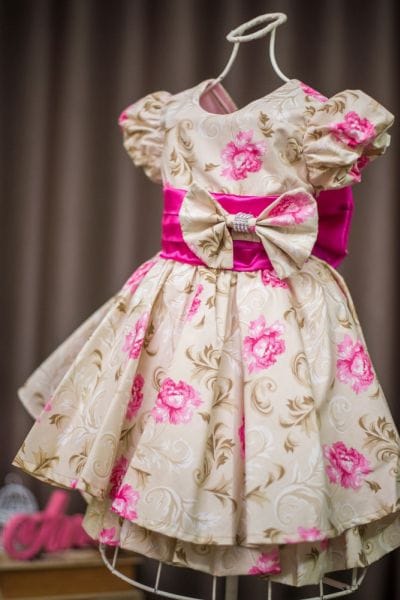 Vestido Infantil de Festa Baby Floral
