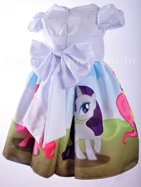 Vestido Infantil de festa My Little Pony