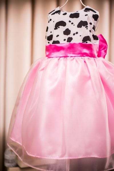 Vestido Infantil Fazendinha Pink Luxo