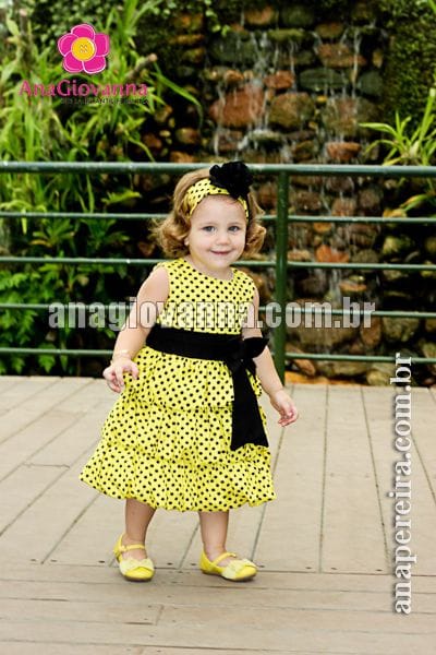 Vestido para Infantil Balonê | Giovanna