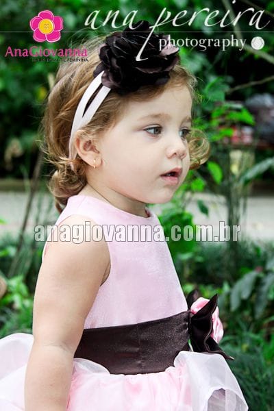 Vestido Princesa Infantil de Organza