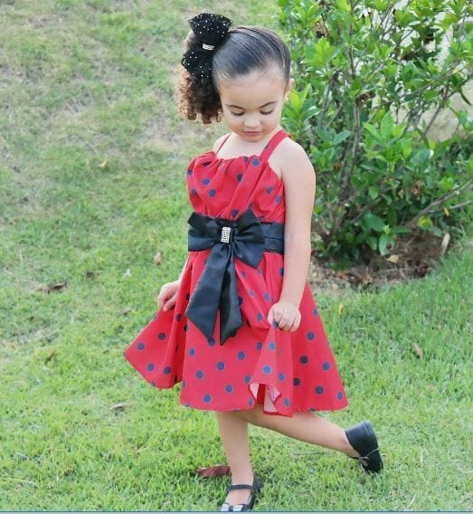 vestido infantil miraculous ladybug