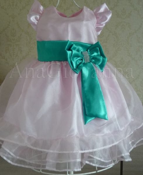 Vestido da Moranguinha Baby para Festa Infantil