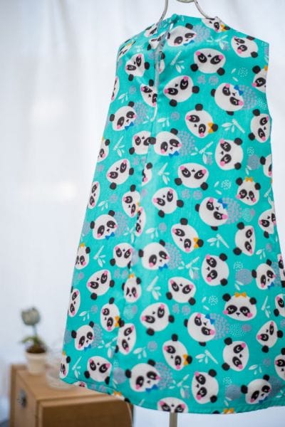 Vestido Infantil Panda