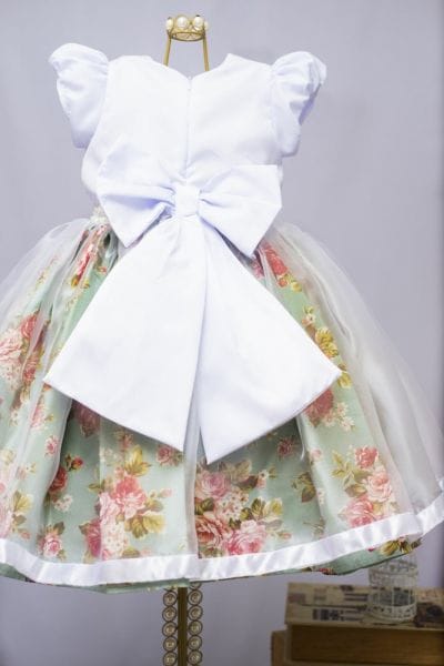 Vestido de Festa Infantil Princesa
