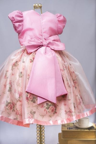Vestido de Princesa Infantil para Aniversario