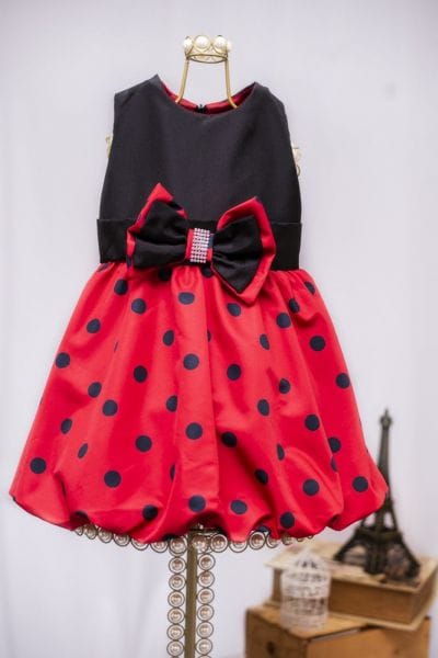 Vestido Para Festa Infantil da Minnie