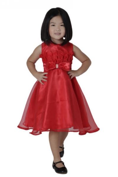 Vestido Vermelho Infantil
