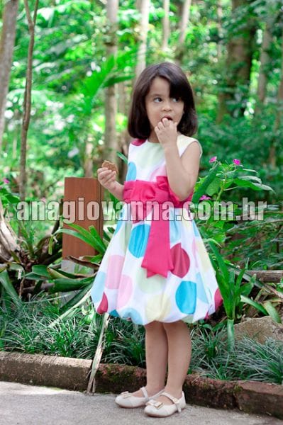 Vestido Infantil Patati Patata Balonê Baby